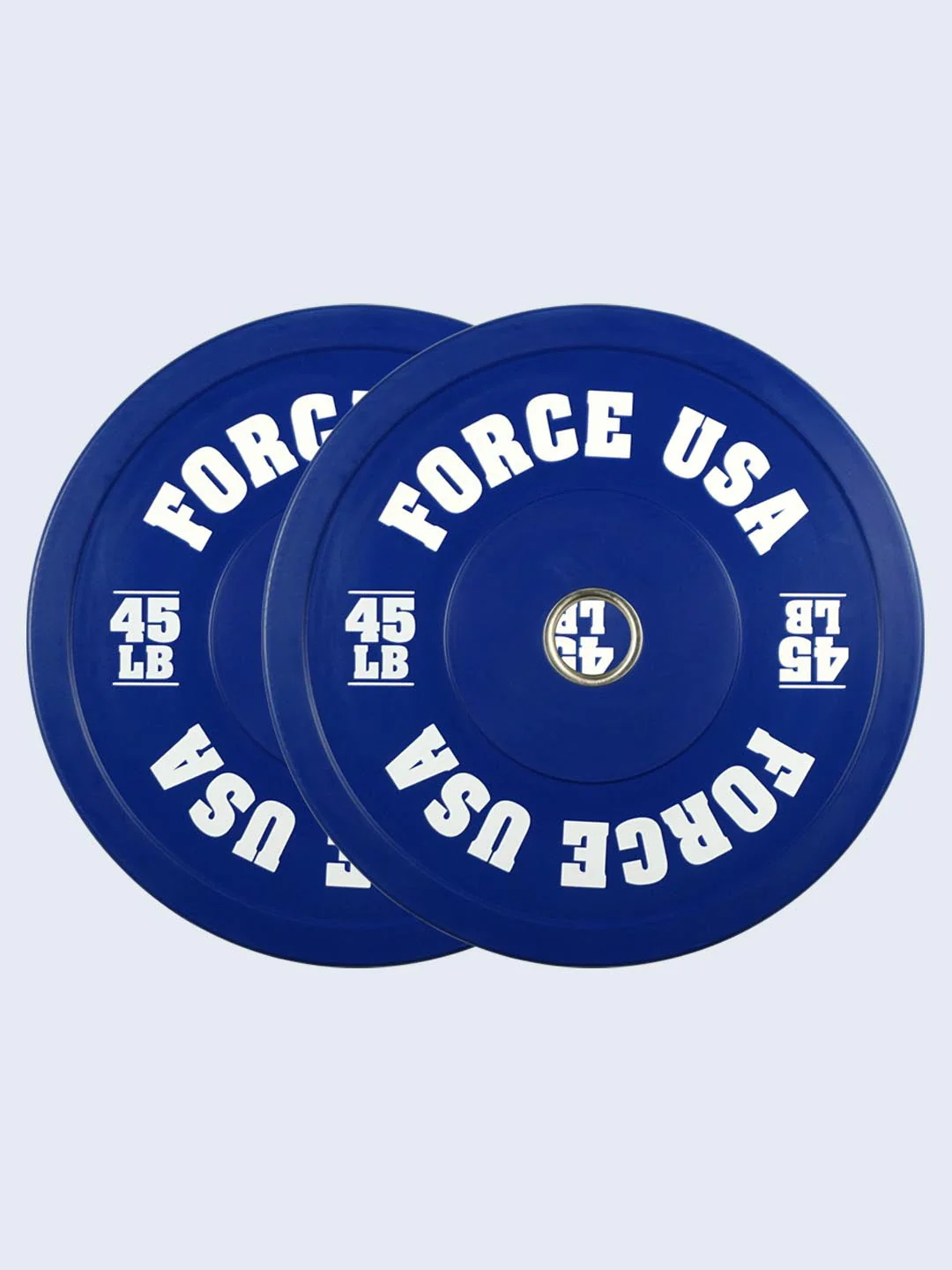 Force USA Pro Grade Colored Bumper Plates (LBS)
