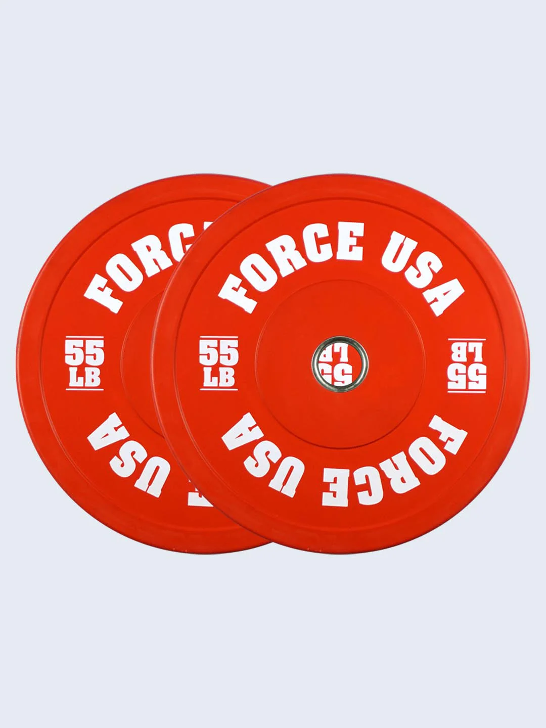 Force USA Pro Grade Colored Bumper Plates (LBS)