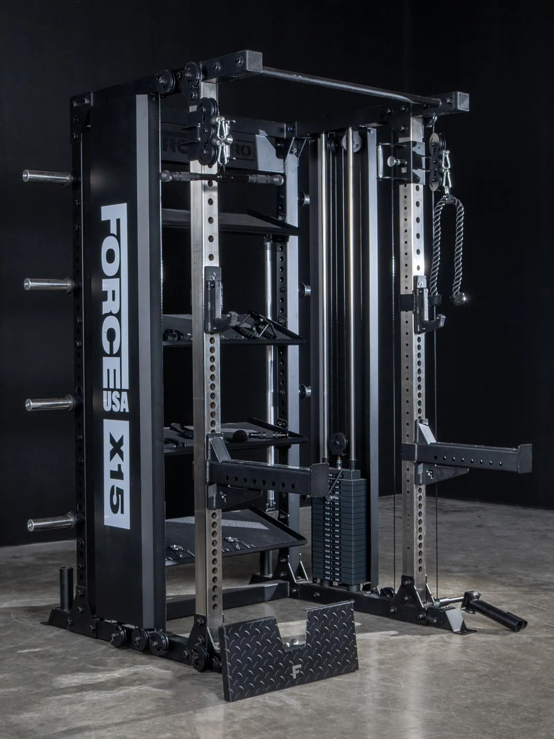 X15 Pro Functional Trainer Half Rack